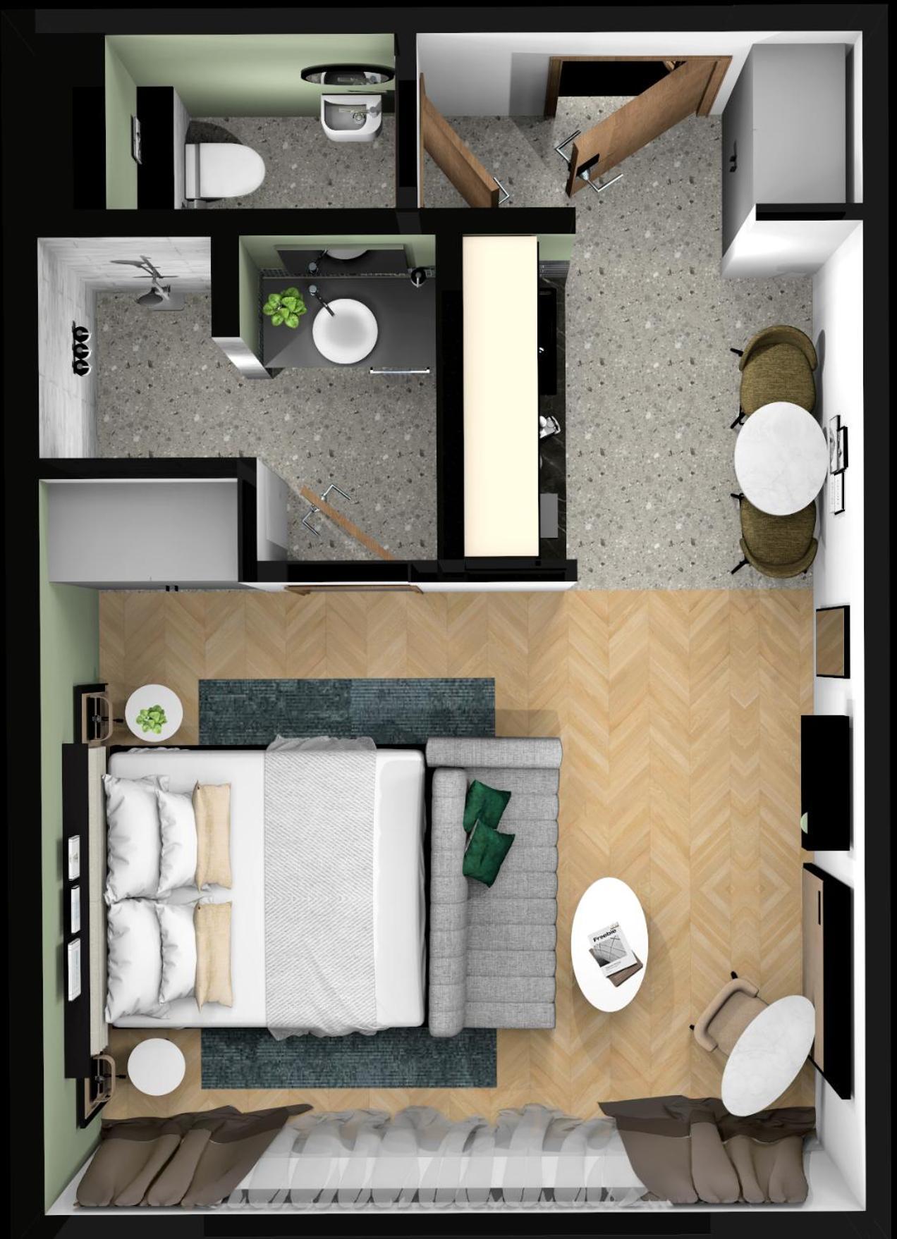 Apartamento Master Altona Hamburgo Habitación foto